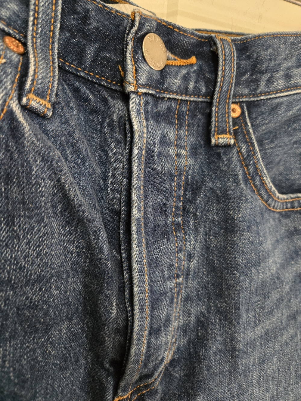 Denim Forum High-Rise Blue Denim Skirt - Picture 2 of 6